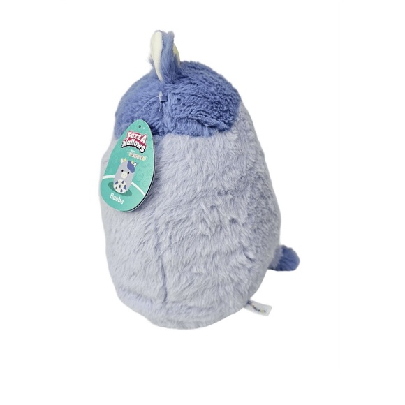 🆕 Bubba purple spotted 🐄 Fuzzamallows by Squishmallow, 16”, NWT - Picture 2 of 5